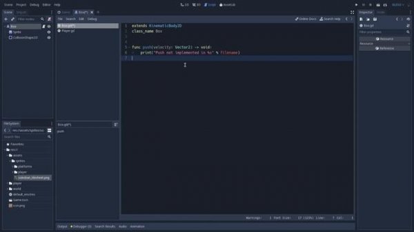 Code a Simple Puzzle Game in Godot: Box and Switch tutorial