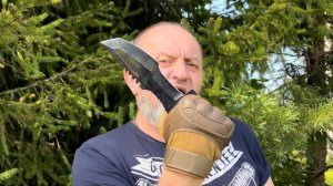 Нож для Бушкрафта и Выживания - Черный Хищник