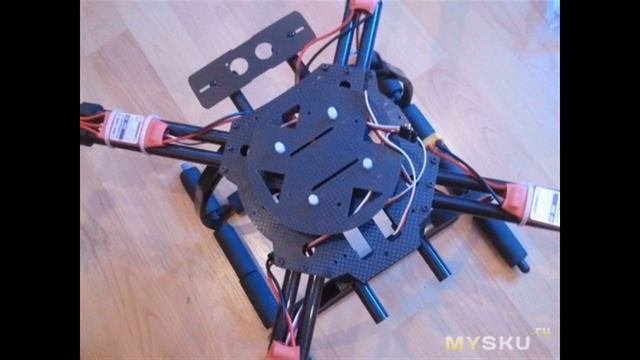 ATG X4 680mm Dual Arm Carbon Fiber Quadcopter AirCraft Frame- Dual Track Balance | #Обзор смотреть онлайн