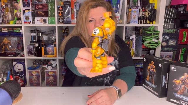 Joy Toy - Warhammer 40k - Actionfigur 1/18 Imperial Fists Intercessors