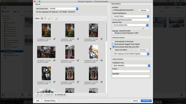 Photoshop Elements 2022 Organizer Importing and New Albums смотреть онлайн