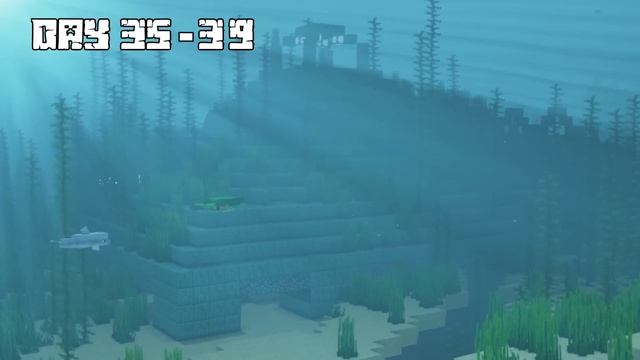 I Survived 100 DAYS as a TURTLE in HARDCORE Minecraft! смотреть онлайн