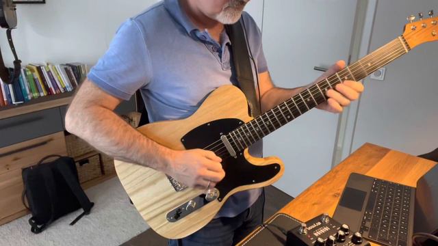 Partscaster with Amber Twangtone 50 Pickups смотреть онлайн