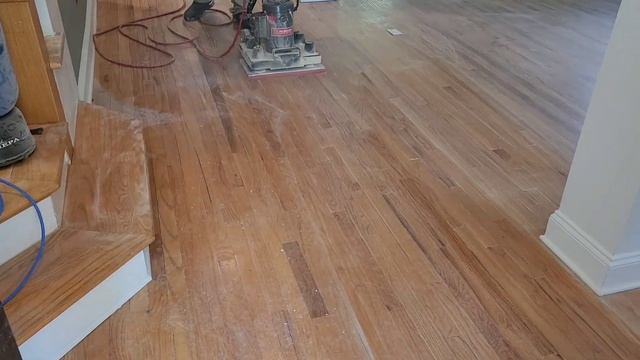 Truman Was Able To Save This Customer Thousands Of Dollars Without Having To Sand The Floors