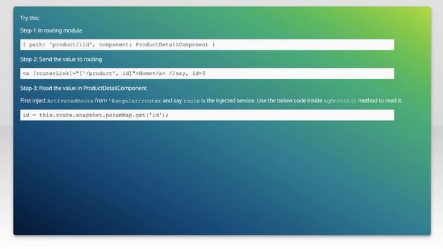 How to pass and get parameter with routerLink in Angular 2? смотреть онлайн