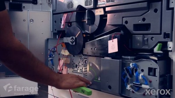 Installation of Xerox Versant 180 Press-Farage printing Industries- IRAQ