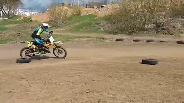 Тест 2х тактного мото Сузуки смотреть онлайн