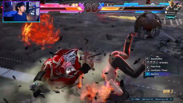 KING Can't Keep Stealing Rounds!!! - Tekken 8 Reina Online Match смотреть онлайн