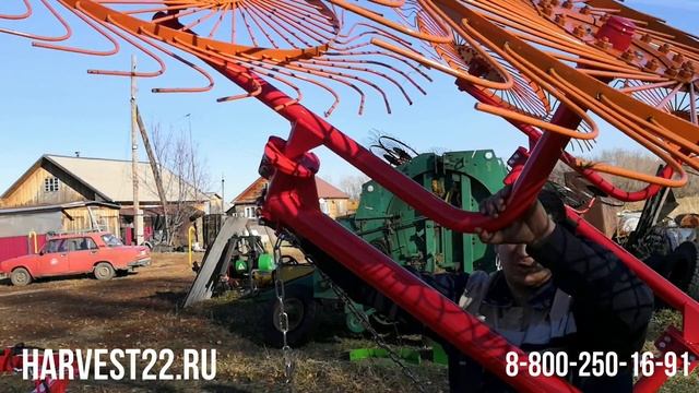 Обзор граблей ХАРВЕСТ модель 2019 года. WR9 спица 7 мм. смотреть онлайн