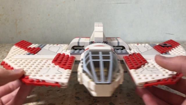 Lego Star Wars (7931) Jedi T-6 Shuttle Review смотреть онлайн