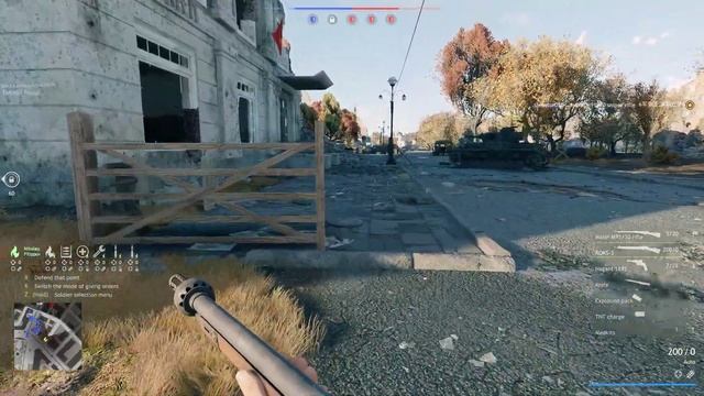 Enlisted Gameplay - Soviet Forces vs German Forces - Gogol Street - Battle of Stalingrad смотреть онлайн