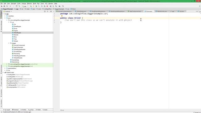 Dagger 2 Tutorial Part 14 - @COMPONENT.FACTORY - Android Studio Tutorial смотреть онлайн