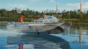 Лодка алюминиевая Вятка Профи 42