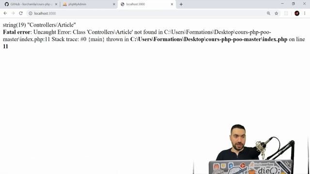 POO (6/9) : L'AUTOLOADING (CHARGEMENT AUTOMATIQUE DES CLASSES) смотреть онлайн
