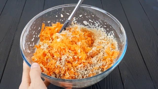 ?Самый вкусный морковный пирог с орехами.??? Очень простой рецепт и невероятный вкус❗ смотреть онлайн