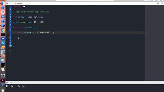 Custom Map function implementation in Swift смотреть онлайн
