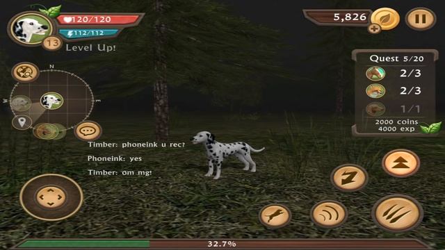 Dog Sim Online -With My Friends- Android / IOS - Gameplay Part 3