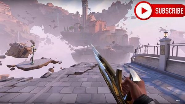 Valorant sentinels of light knife.  Валорант страж света нож