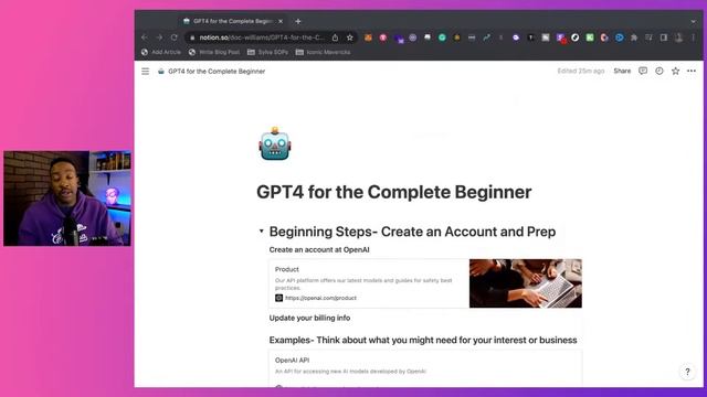 GPT 4 API For Beginners смотреть онлайн
