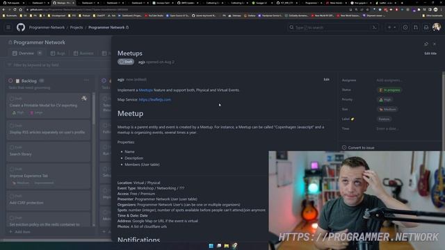 Building a Social Platform for Devs | React, Fastify, Postgres & Tailwind CSS | Live Coding with Q& смотреть онлайн