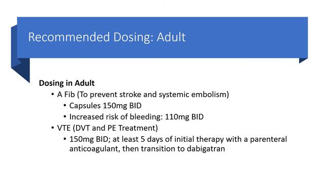 Pradaxa - Dabigatran Drug Information Overview смотреть онлайн