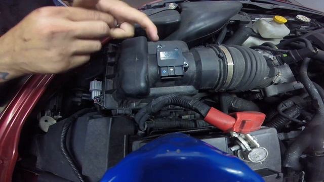 Mazda 6 2.5 MAF Sensor Replacment (mass Air Flow Sensor)