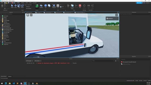 Roblox: Delivery Truck Demo смотреть онлайн