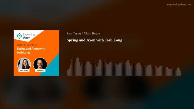 Spring and Axon with Josh Long смотреть онлайн