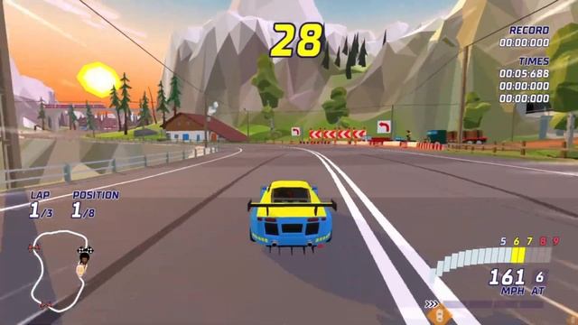 Hotshot Racing [Full Game | No Commentary] PS4 смотреть онлайн