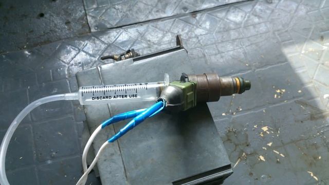 Промывка, чистка форсунок с подручных средств, с диодом смотреть онлайн