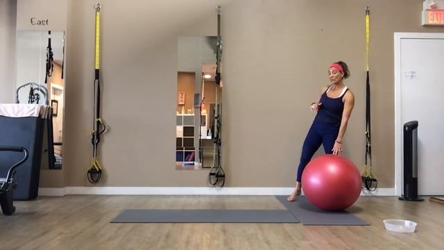 Fitball Athletic Mat Pilates Flow With Fiona Hermanutz