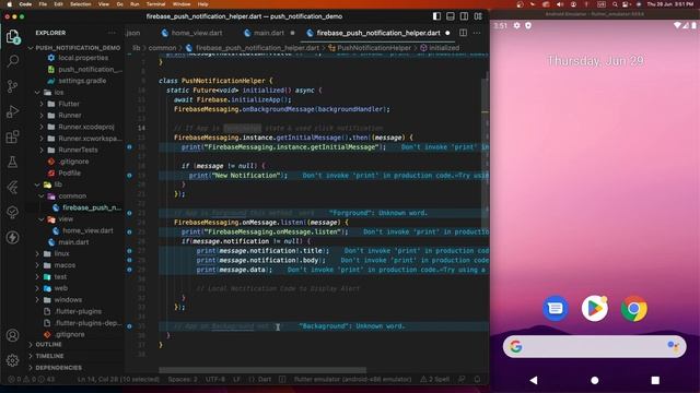#4 Mastering Push Notifications: Firebase & Flutter Local Notification Integration смотреть онлайн