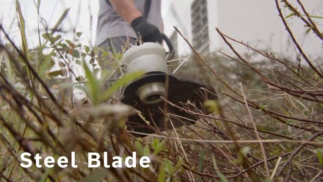 Bosch | Outdoor Power Equipment | 18V Cordless 2-in-1 Line Trimmer & Brushcutter | GFR 18V-23
