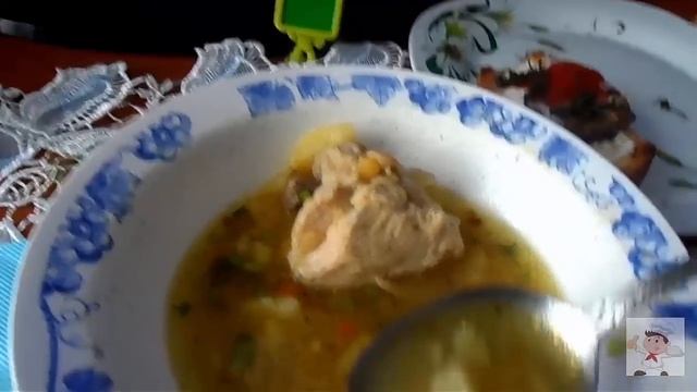 ОБЖОР: ГОРОХОВЫЙ СУП И БУТЕРБРОДЫ СО ШПРОТАМИ смотреть онлайн