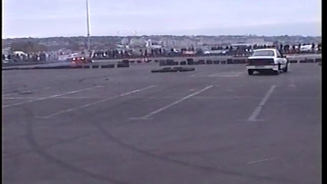 Cosmin Opel Omega Drift Part. 2 (Urban Driving Skills - Iasi,  Carrefour Era - 1 Nov 2009)