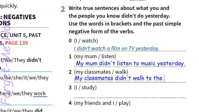 Prepare 6 НУШ Unit 6 Grammar Reference & Practice. Past Simple negatives, questions pp. 140-141 SB смотреть онлайн