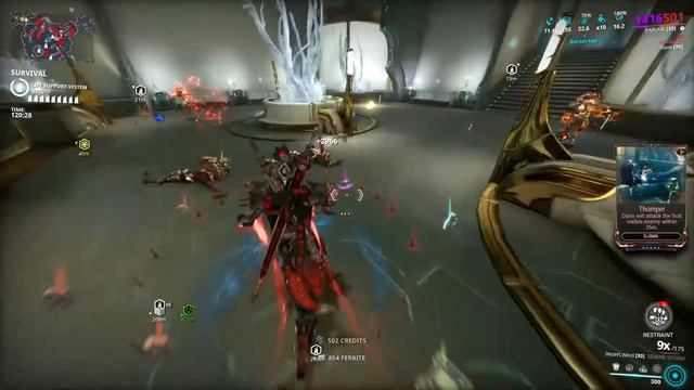 Baruuk and his endless Desert Wind ''RED CRITICALS'' Warframe смотреть онлайн