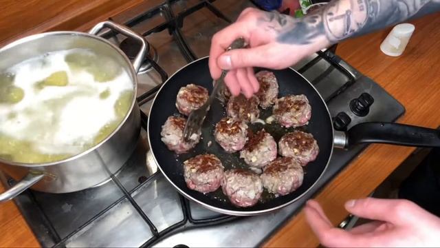 Домашний ужин для всей семьи 