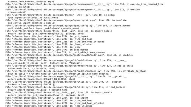 Ubuntu: Django and SQLite3 doesn't work смотреть онлайн