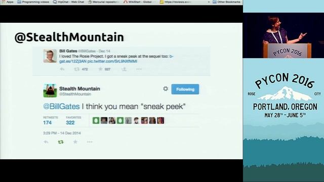 Elizabeth Uselton - Small Batch Artisanal Bots- Let's Make Friends - PyCon 2016.mp4 смотреть онлайн