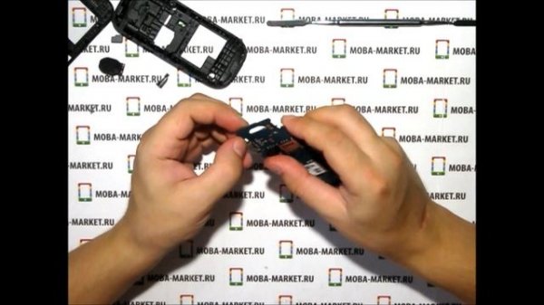#MOBAMARKET - Как разобрать телефон Samsung GT-E1200M