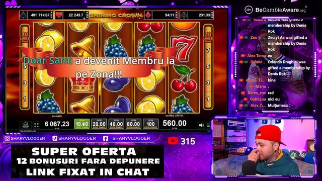 LIVE CU EGT NOI CE CASTIGURI VOM FACE AZI | PACANELE LIVE ( 18 +) 5 смотреть онлайн