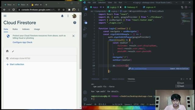 Let's Build Full Stack WhatsApp Clone with ReactJS and Firebase for Beginners ( in 4 hours ) ?? смотреть онлайн
