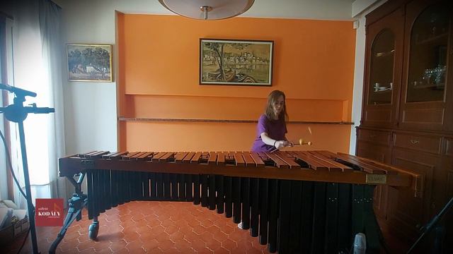 Άρτεμις Νταλιαπέ - cadenza from Séjourné's marimba concerto смотреть онлайн