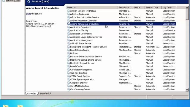 Tomcat as windows Service - Part2 смотреть онлайн
