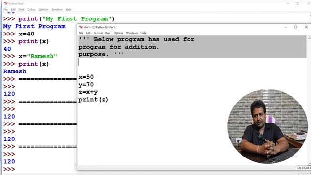 Python Programming Intro-2 Programming Syntax, Comments and Characters Sets. смотреть онлайн