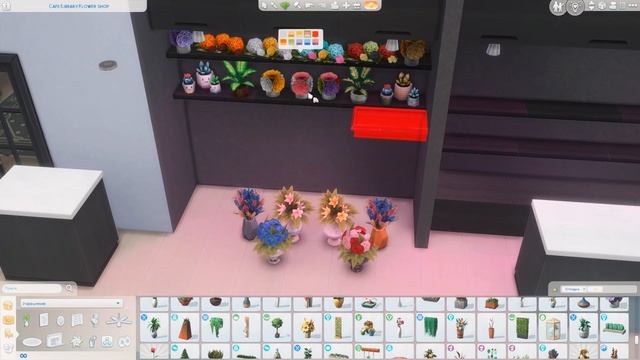 ?Цветочный магазин | Flower shop? | NO CC | The Sims 4 смотреть онлайн