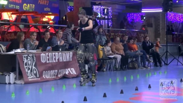 Команда RollerSchool на 9 детском кубке по слалому смотреть онлайн