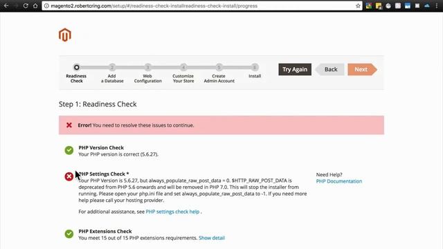 Magento 2 Beginner Class, Lesson #4 Troubleshooting Magento Installation Errors смотреть онлайн