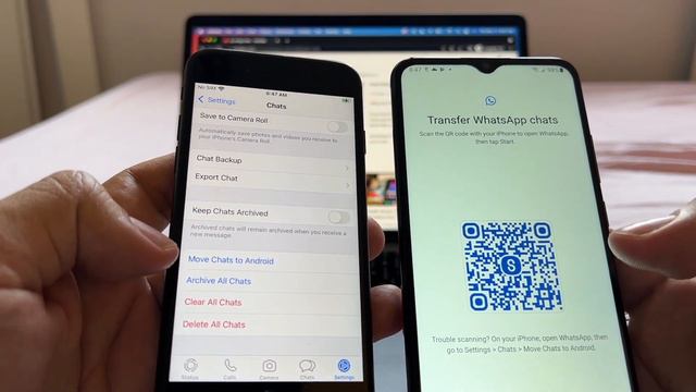 Move all your WhatsApp chats history from iPhone to the Samsung Galaxy A02s with Android 10 смотреть онлайн